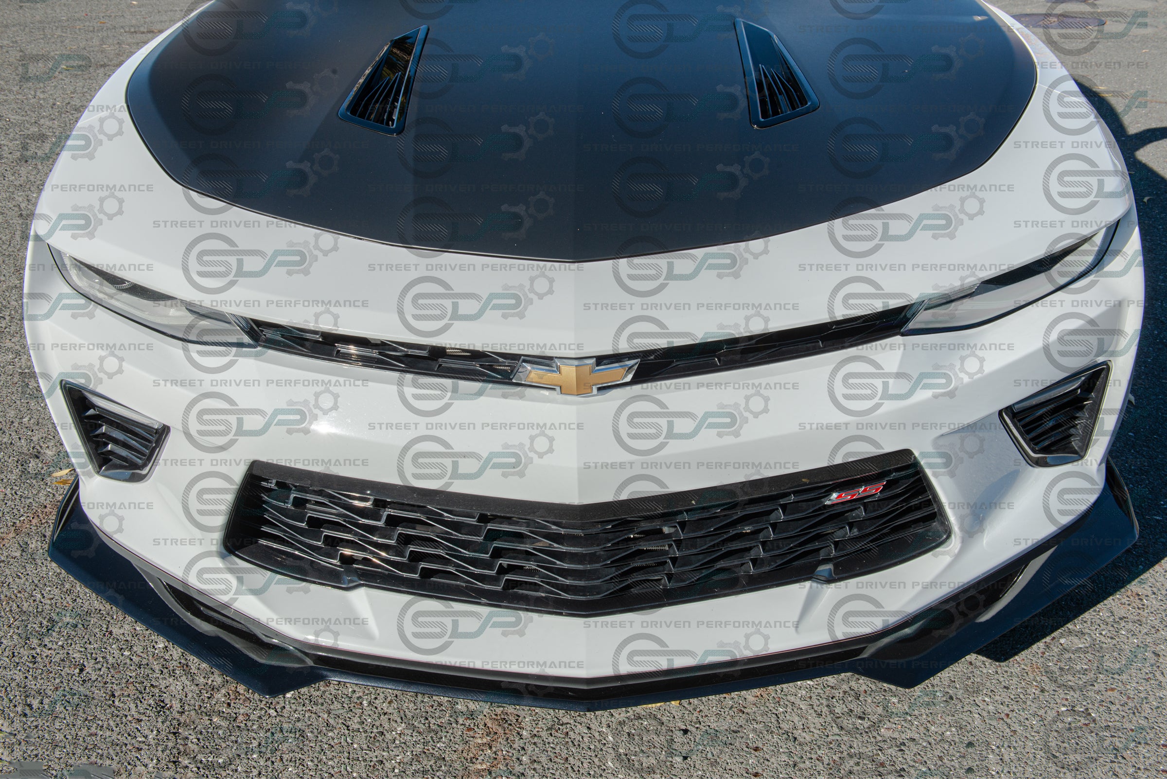 2016-2018 6th Gen Camaro - "Facelift 1LE Package" Front Splitter / Lip Ground Effects - for all SS models
